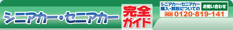 電動シニアカー・セニアカー完全ガイド